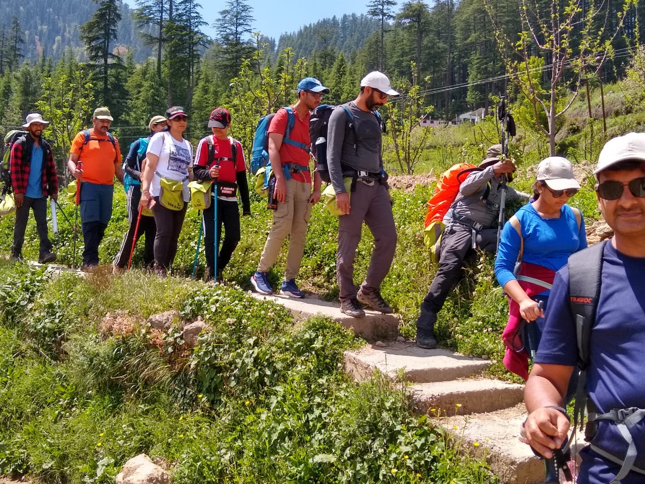 TIRTHAN TO SAINJ PASS TREK – GHNP